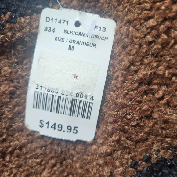 Le Chateau Long Zip Striped Sweater, BNWT, Size M - Picture 8 of 9